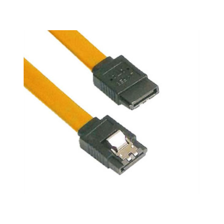 Кабел VCom SATA Cable W/Lock - CH302-Y 0.45m