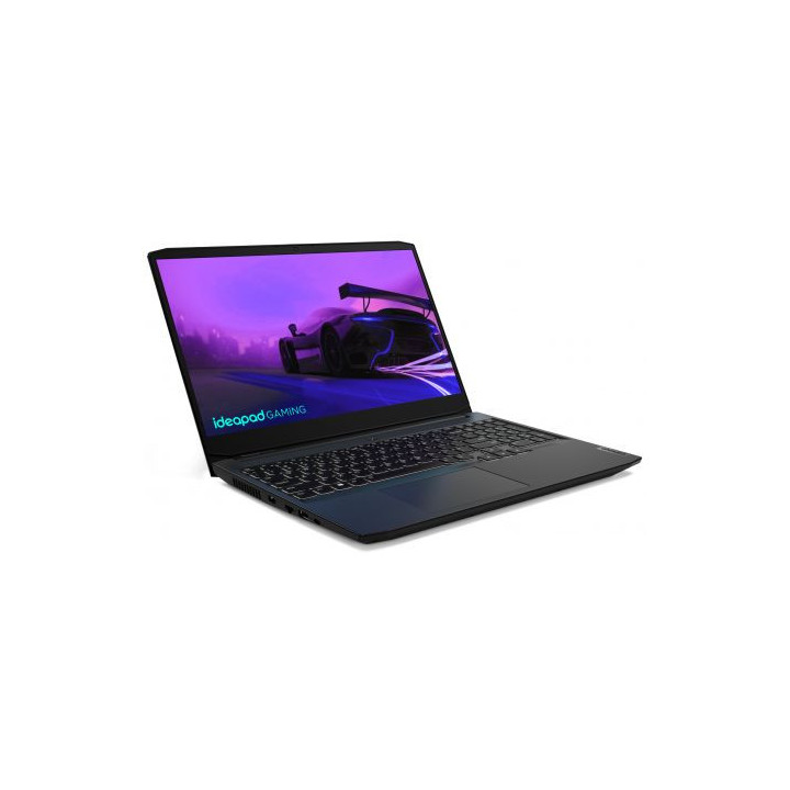 Лаптоп Lenovo GAMING 3 15, Intel i5-11300H, 15.60" FHD, IPS 250nits AG 45% NTSC 60Hz, 8GB RAM, 512GB SSD, NVIDIA GeForce GTX 1650 4GB GDDR6 - 82K101KEBM