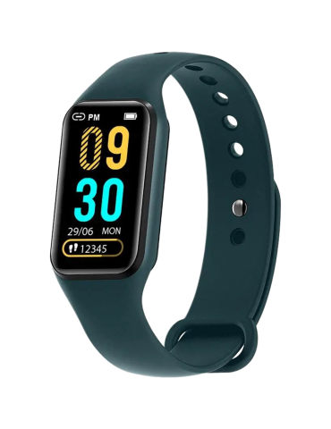 Смарт часовник Blackview R1, 1.47" HD LCD 172x320, 180mAh Battery, 24-hour SpO2 Detection Heart Rate Monitoring, Calls and SMS notification, Green - BVR1-GR