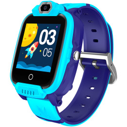 Смарт часовник Canyon Jondy KW-44, Kids smartwatch, 1.44'' IPS, Nano SIM card, 192+128MB, GSM(B3/B8), LTE, GPS, Blue - CNE-KW44BL