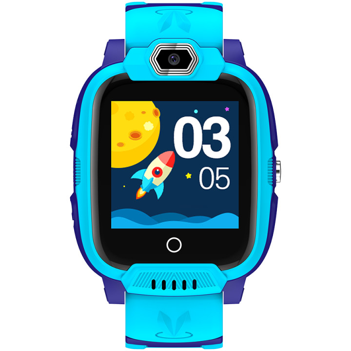 Смарт часовник Canyon Jondy KW-44, Kids smartwatch, 1.44'' IPS, Nano SIM card, 192+128MB, GSM(B3/B8), LTE, GPS, Blue - CNE-KW44BL