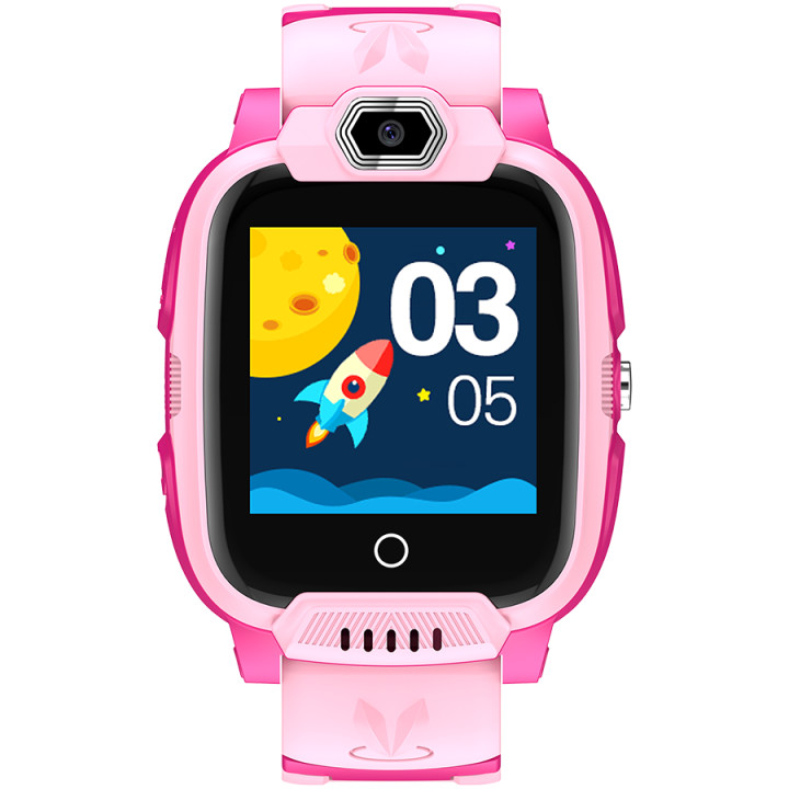 Смарт часовник Canyon Jondy KW-44, Kids smartwatch, 1.44'' IPS, Nano SIM card, 192+128MB, GSM(B3/B8), LTE, GPS, Pink - CNE-KW44PP