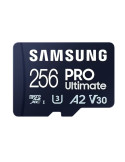 SD карта Samsung 256GB micro SD Card PRO Ultimate with Adapter , UHS-I, Read 200MB/s - Write 130MB/s, U3, V30, A2 - MB-MY256SA/WW