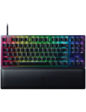 Геймърска клавиатура Razer Huntsman V2 Tenkeyless, Clicky Optical Switch, US Layout, Doubleshot PBT Keycaps, Razer Chroma RGB - RZ03-03940300-R3M1