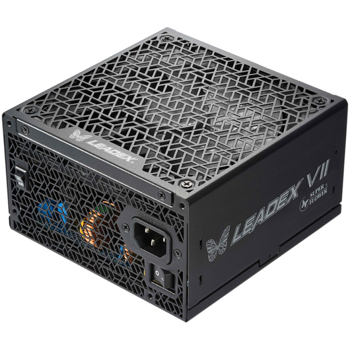 Модулно захранване Super Flower Leadex VII XG 1300W ATX 3.0, 80 Plus Gold, Fully Modular, 12VHPWR Cable included, 140mm F.D.B PWM Fan - SF-1300F14XG