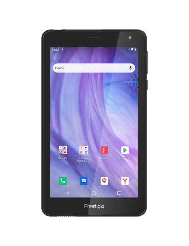 Таблет Prestigio Seed A7, PMT4337_3G_D, 7"(600*1024) IPS, Android 10.0 Go, quad core, 1GB+16GB, BT4.2, 0.3MP+2.0MP ,Type C, microSD card slot, Single SIM card, black - PMT4337_3G_D_EU