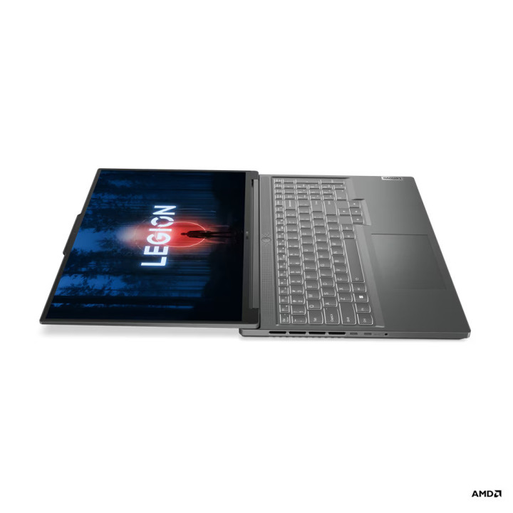 Лаптоп Lenovo Legion 5 SLIM, AMD Ryzen 5 7640HS, 16" WQXGA IPS 300N AG, 100% sRGB, 165Hz, Dolby Vision, FreeSync, G-SYNC, Low Blue, 16GB RAM, 512GB SSD, NVIDIA GeForce RTX 4060 8GB GDDR6 - 82Y9004EBM