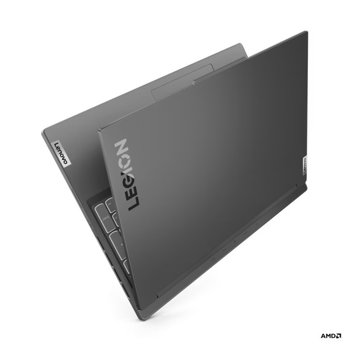 Лаптоп Lenovo Legion 5 SLIM, AMD Ryzen 5 7640HS, 16" WQXGA IPS 300N AG, 100% sRGB, 165Hz, Dolby Vision, FreeSync, G-SYNC, Low Blue, 16GB RAM, 512GB SSD, NVIDIA GeForce RTX 4060 8GB GDDR6 - 82Y9004EBM