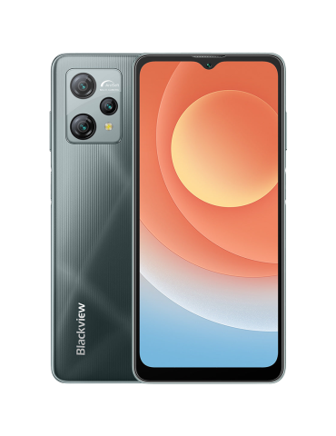 Смартфон Blackview A53 Pro 4GB/64GB, 6.5" HD+ 720x1600 IPS, Octa-core, 8MP Front/12MP Back Camera, Battery 5080mAh, Type-C, Android 12, Fingerprint, Dual SIM, SD card slot, Grey - BVA53_PRO-G