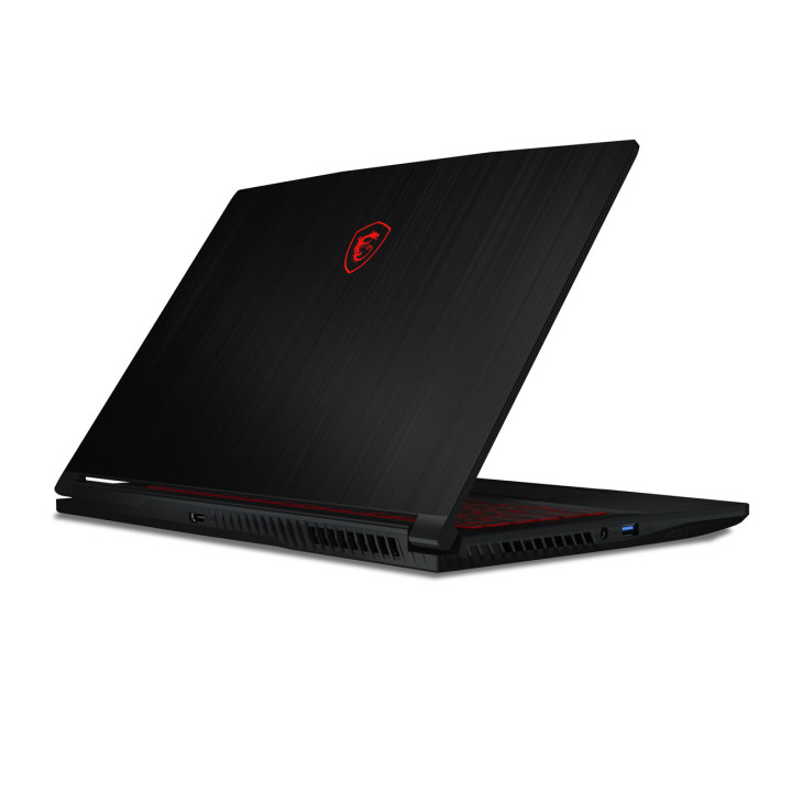 Лаптоп MSI Thin GF63 12VF, Intel i7-12650H, 15.6" FHD AG, 144Hz, IPS, 16GB RAM, 512GB SSD, RTX 4060 8GB GDDR6, Red Backlit KBD, Black - 9S7-16R821-639