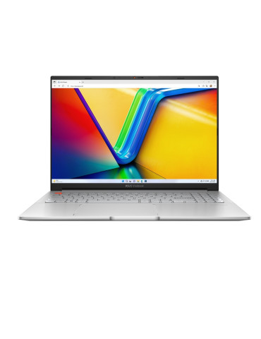 Лаптоп Asus Vivobook Pro OLED, K6602VV-OLED-MX931X, Intel I9-13900H, 16" 3.2K 3200x2000 OLED 16:10, 16GB DDR5 RAM, 1TB SSD, RTX 4060 8GB, Win 11 Pro, Cool Silver - 90NB1142-M006D0