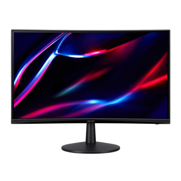 Монитори Acer Nitro ED240QS3bmiipx, 23.6" Curved 1500R, VA, AG, FHD, ZeroFrame, FreeSync Premium, 180Hz, 1ms, DP, HDMI, HDR ready, 2Wx2, Acer Display Widget, Black - UM.UE0EE.301
