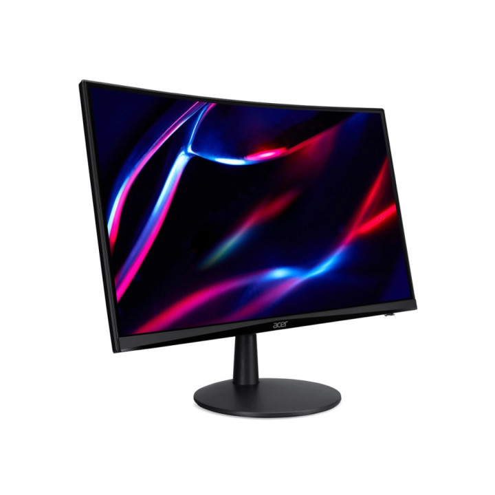 Монитори Acer Nitro ED240QS3bmiipx, 23.6" Curved 1500R, VA, AG, FHD, ZeroFrame, FreeSync Premium, 180Hz, 1ms, DP, HDMI, HDR ready, 2Wx2, Acer Display Widget, Black - UM.UE0EE.301