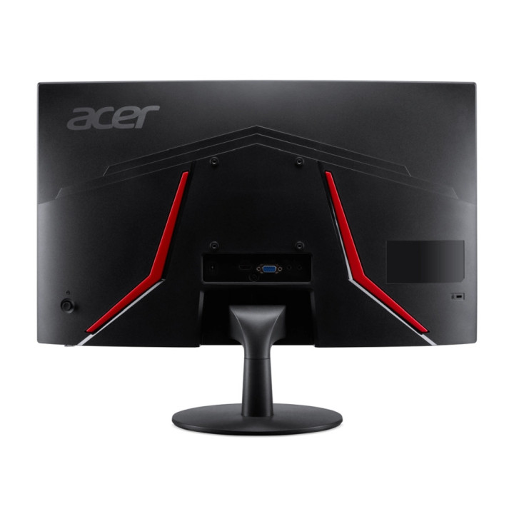 Монитори Acer Nitro ED240QS3bmiipx, 23.6" Curved 1500R, VA, AG, FHD, ZeroFrame, FreeSync Premium, 180Hz, 1ms, DP, HDMI, HDR ready, 2Wx2, Acer Display Widget, Black - UM.UE0EE.301