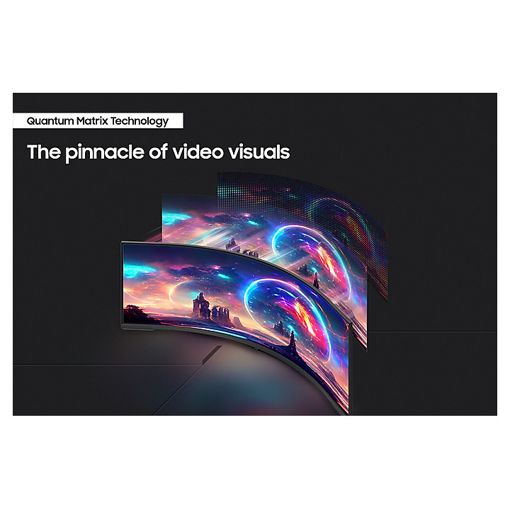 Монитор Samsung Odyssey Neo G9 G95NC 57" Mini-LED Quantum Dot DUAL UHD 7680 x 2160, 240 Hz, 1ms, FreeSync Premium Pro - LS57CG952NUXEN