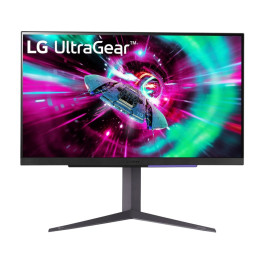 Монитори LG 27GR93U-B, 27", UltraGear IPS 1ms, AG, UHD 4K (3840x2160), 144Hz, HDR 400, DCI-P3 95%, USB3.0, VRR, AMD Free-sync, NVIDIA G-Sync, HDMI, DP, Black