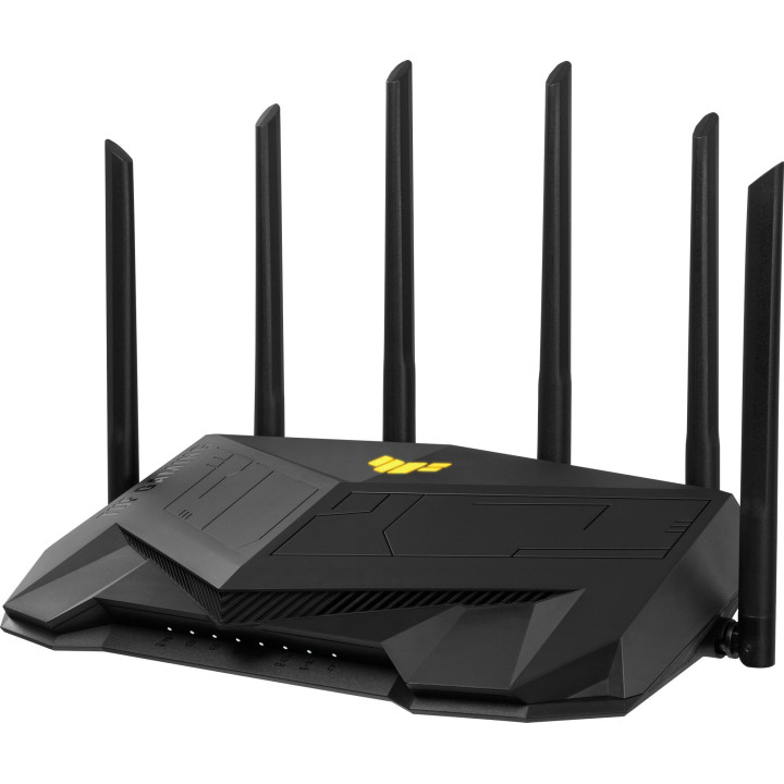 Рутер ASUS TUF Gaming AX6000 Dual Band WiFi6 Router 802.11ax Dual 2.5G Port Mobile Game Mode Mesh WiFi support Gaming Port - 90IG07X0-MU9C00
