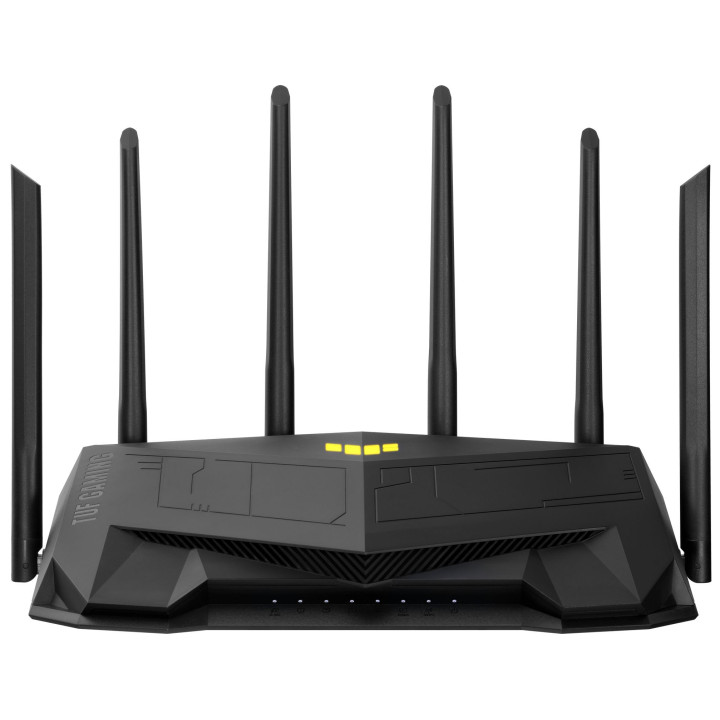 Рутер ASUS TUF Gaming AX6000 Dual Band WiFi6 Router 802.11ax Dual 2.5G Port Mobile Game Mode Mesh WiFi support Gaming Port - 90IG07X0-MU9C00