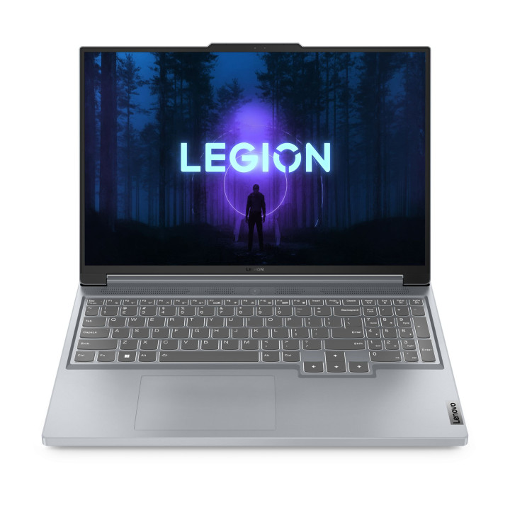 Лаптоп LENOVO Legion Slim 5, Intel Core i5-13500H, 16" WQXGA AG 350N 165Hz, 16GB DDR5 RAM, 1TB SSD. NVMe RTX 4060 8GB, DOS, Misty Grey - 82YA001SBM