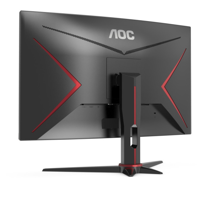Монитор AOC C27G2E/BK, 27" Curved 1500R VA WLED, 1920x1080, 165Hz, 4ms GtG, 1ms MPRT, 250cd m/2, 4000:1, DCR 80M:1, Adaptive Sync, FlickerFree, Low Blue Light, Tilt, D-SUB, 2xHDMI, DP