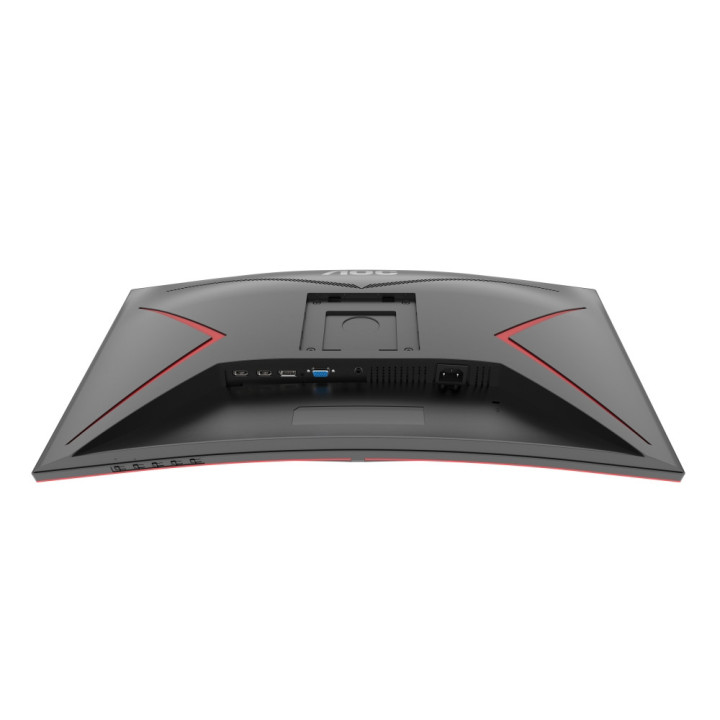 Монитор AOC C27G2E/BK, 27" Curved 1500R VA WLED, 1920x1080, 165Hz, 4ms GtG, 1ms MPRT, 250cd m/2, 4000:1, DCR 80M:1, Adaptive Sync, FlickerFree, Low Blue Light, Tilt, D-SUB, 2xHDMI, DP