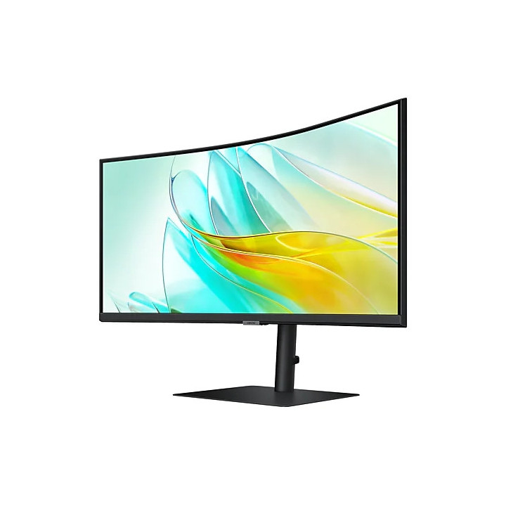 Монитор Samsung 34A652 , 34" VA LED, Curved 1000R, 100 Hz, 5 ms GTG, 3440x1440, 350 cd/m2, USB Type C, DP 1.2, HDMI 2.0, 3xUSB 3.0, USB-C, Black - LS34C652UAUXEN