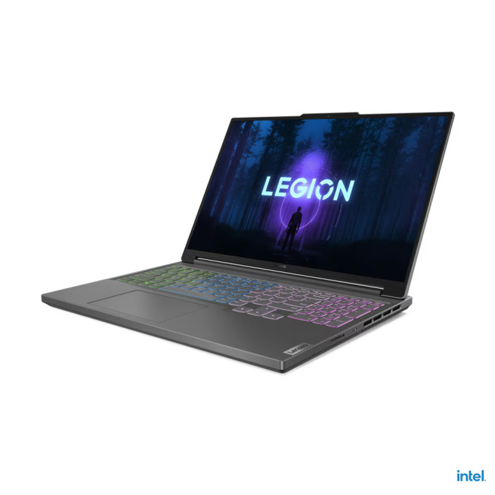 Лаптоп Lenovo Legion 5 SLIM, Intel i7-13700H, 16" WQXGA IPS 300nits AG, 100% sRGB, 165Hz, G-SYNC, Low Blue Light, 32GB RAM, 1TB SSD, NVIDIA GeForce RTX 4070 8GB GDDR6  - 82YA001UBM