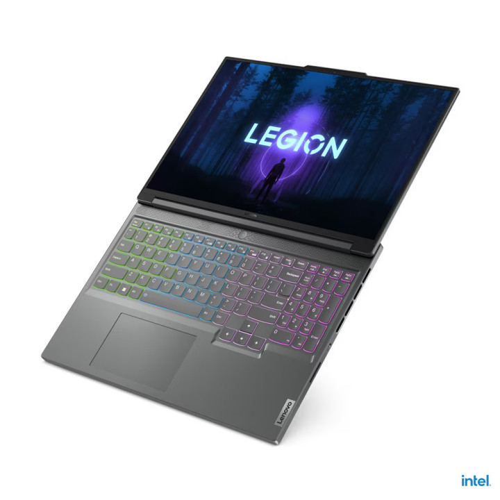 Лаптоп Lenovo Legion 5 SLIM, Intel i7-13700H, 16" WQXGA IPS 300nits AG, 100% sRGB, 165Hz, G-SYNC, Low Blue Light, 32GB RAM, 1TB SSD, NVIDIA GeForce RTX 4070 8GB GDDR6  - 82YA001UBM