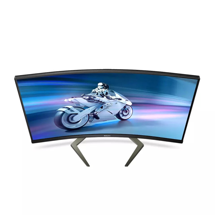Монитор Philips 32M1C5500VL, 31.5" Curved 1500R VA WLED, 2560x1440, 165Hz, 1ms, Mega Infinity DCR, Adaptive Sync, Low Blue Light, HDMI, DP - 32M1C5500VL/00