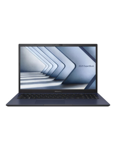 Лаптоп Asus ExpertBook B1 B1502CBA-UI53C0X, Intel i5-1235U, 15.6" FHD IPS, 16GB RAM, 512GB SSD, RJ45, Win 11 Pro, Black - 90NX05U1-M00E40