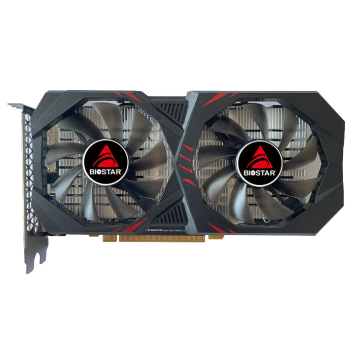 Видео карта BIOSTAR GeForce GTX 1660 TI, 6GB, GDDR6, 192 bit, DVI, DP, HDMI - VN1666TF69