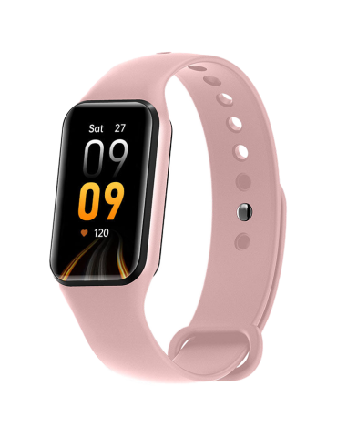 Смарт часовник Blackview R1, 1.47" HD LCD 172x320, 180mAh Battery, 24-hour SpO2 Detection + Heart Rate Monitoring, Calls and SMS notification, Pink - BVR1-P