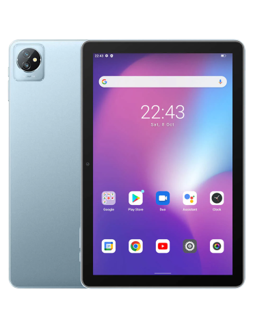 Таблет Blackview Tab 7 WiFi 3GB/64GB, 10.1" HD+ 800x1280 IPS, Quad-core, 2MP Front/5MP Back Camera, Battery 6580mAh, Type-C, Android 12, SD card slot, Blue - BVTAB7_WIFI-BL