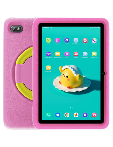 Таблет Blackview Tab A7 Kids WiFi 3GB/64GB, 10.1" HD+ 800x1280 IPS, Quad-core, 2MP Front/5MP Back Camera, Battery 6580mAh, Type-C, Android 12, SD card slot, EVA case, Pink - BVTABA7_KIDS-P