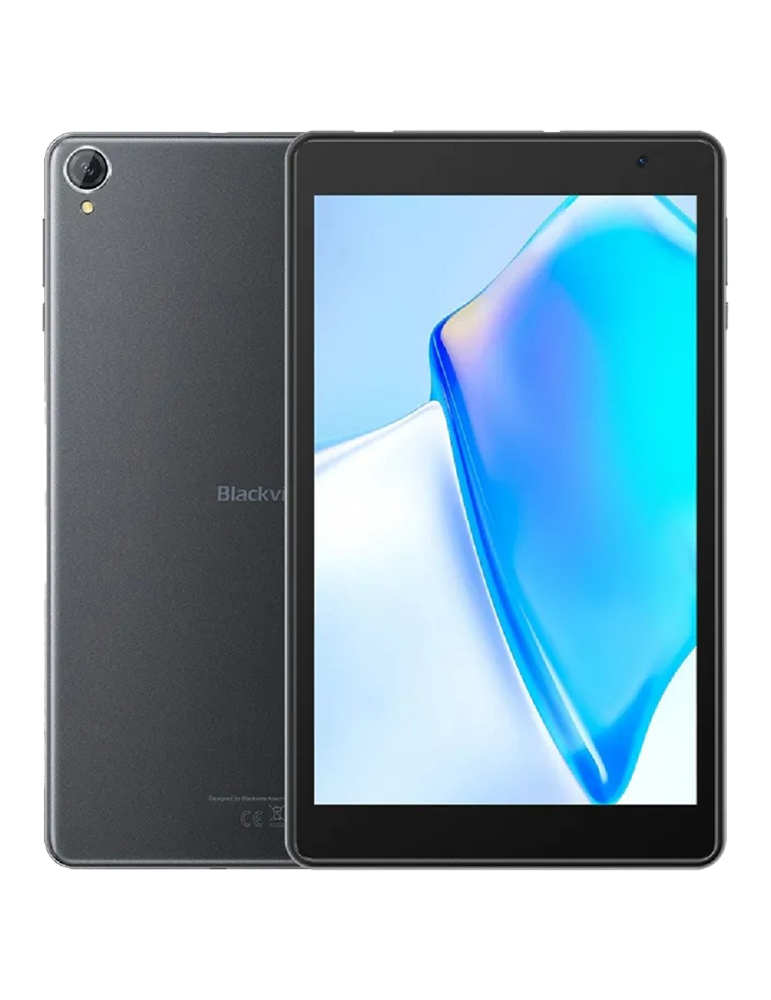 Таблет Blackview Tab 5 WiFi 3GB/64GB, 8" HD+ 800x1280 IPS, Quad-core, 0.3MP Front/2MP Back Camera, Battery 5580mAh, Type-C, Android 12, SD card slot, Grey - BVTAB5-G