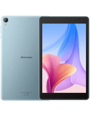Таблет Blackview Tab 5 WiFi 3GB/64GB, 8" HD+ 800x1280 IPS, Quad-core, 0.3MP Front/2MP Back Camera, Battery 5580mAh, Type-C, Android 12, SD card slot, Blue - BVTAB5-BL