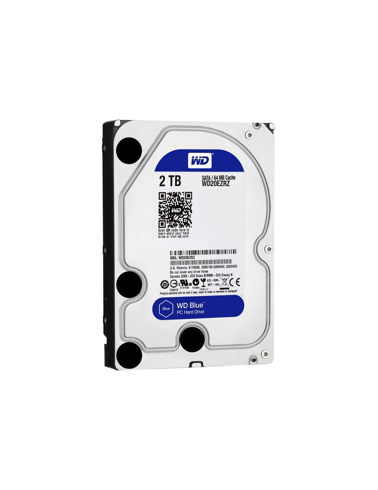 Хард диск 2TB 3.5" Western Digital Blue WD20EZRZ
