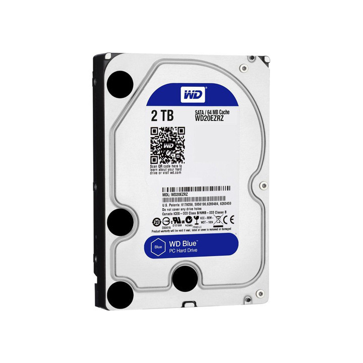 Хард диск 2TB 3.5" Western Digital Blue WD20EZRZ