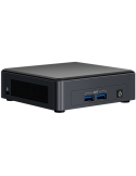 Мини компютър Intel NUC 11 Pro Kit NUC11TNKi5, EU cord, i5 Processor with Irix Xe graphics, dual M.2 slot, 2xHDMI, 2x Thunderbolt 4 (USB-C+DP) - BNUC11TNKI50002