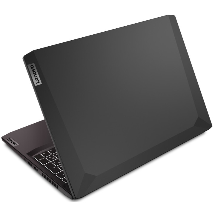 Лаптоп Lenovo IdeaPad GAMING 3, AMD Ryzen 5 5600H, 15.60" FHD IPS 250nits AG 45% NTSC 60Hz, 8GB RAM, 512GB SSD, NVIDIA GeForce GTX 1650 4GB GDDR6 - 82K2024FBM