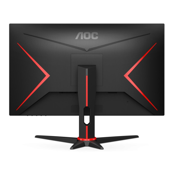 Монитор AOC 24G2SPAE/BK, 23.8" IPS WLED, 1920x1080 165Hz, 4ms GtG, 1ms MPRT, DCR 80M:1, AdaptiveSync, Low Blue Mode, 2Wx2, Tilt, D-SUB, HDMI, DP