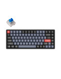 Геймърска механична клавиатура Keychron K2 Pro Hot-Swappable Keychron K Pro Mechanical Blue Switch, RGB Backlight Aluminium Frame - K2P-J2