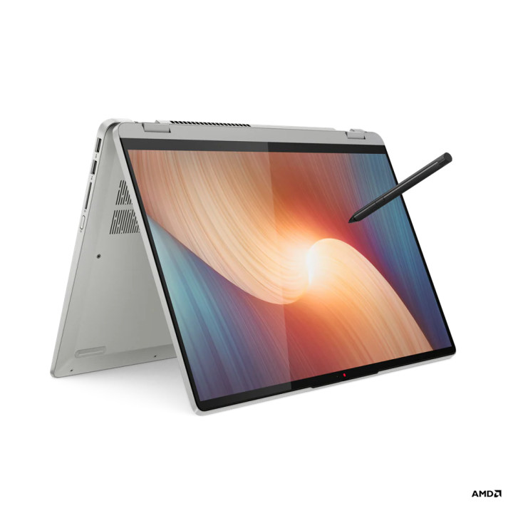 Лаптоп Lenovo IdeaPad FLEX 5, AMD Ryzen 7 5700U, 16" WUXGA IPS 300nits Glossy, Glass, Touch 10-point Multi-touch, 16GB RAM, 512GB SSD, Win 11 Home - 82RA0006BM