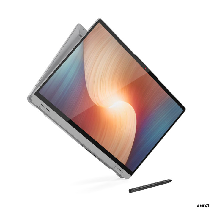 Лаптоп Lenovo IdeaPad FLEX 5, AMD Ryzen 7 5700U, 16" WUXGA IPS 300nits Glossy, Glass, Touch 10-point Multi-touch, 16GB RAM, 512GB SSD, Win 11 Home - 82RA0006BM