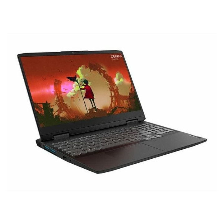 Лаптоп Lenovo GAMING 3 16GB, AMD Ryzen 5 6600H, 15.60" FHD IPS 250nits AG, 120Hz, 45% NTSC, Free-Sync, 16GB RAM, 512GB SSD, NVIDIA GeForce RTX 3050 4GB GDDR6  - 82SB00DHBM V2