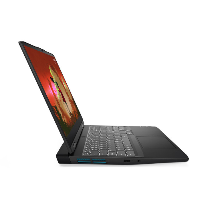 Лаптоп Lenovo GAMING 3 15, AMD Ryzen 7 6800H, 15.60" FHD IPS 250nits AG, 45% NTSC, 120Hz, FreeSync, 16GB RAM, 512GB SSD, NVIDIA GeForce RTX 3050 Ti 4GB GDDR6  - 82SB00H3BM
