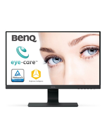 Монитор BenQ GW2480L 23.8" IPS, 5ms, FHD, Eye Care, LBL, Brightness Intelligence (B.I.), VGA, HDMI, DP, Speakers, Headphone jack, Black - 9H.LKYLJ.TPE