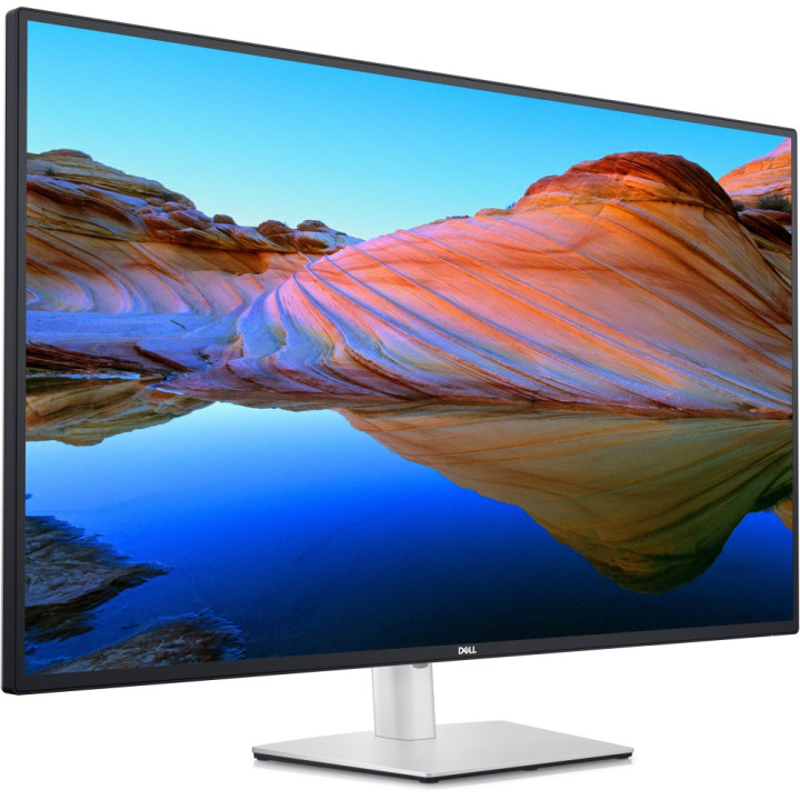 Монитор Dell U4323QE, 42.5" 4K UltraSharp AG, IPS, 5ms, 1000:1, 3840x2160, 100% sRGB, 98% DCI-P3, HDMI, DP, USB-C Hub, USB 3.2, RJ-45, dual 8W speakers, ComfortView, Black