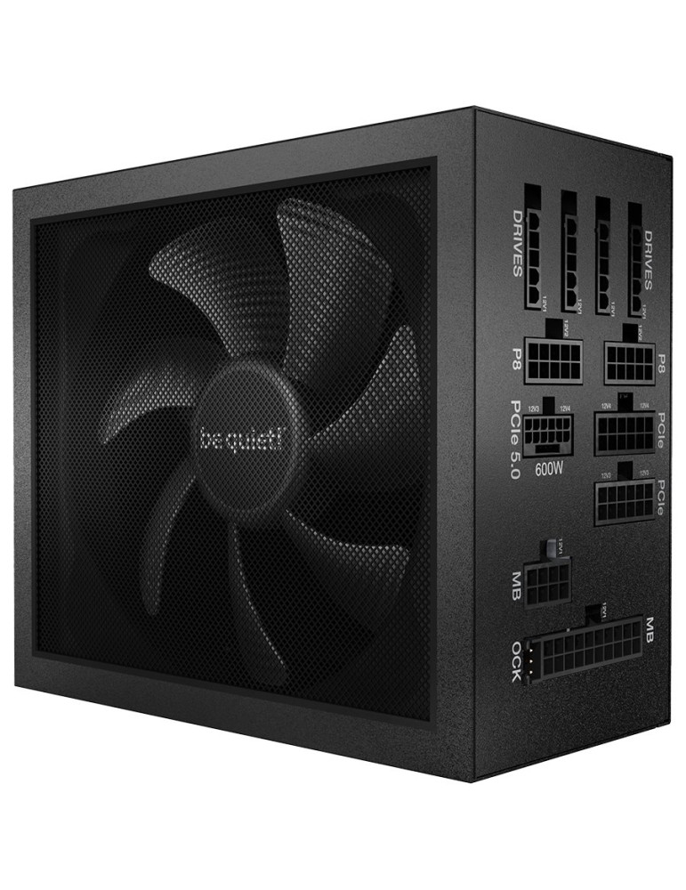 Захранване be quiet! DARK POWER 13 750W, 80 PLUS Titanium efficiency (up to 95.8%), ATX 3.0, Frameless Silent Wings Fan, CM, 10 years warranty - BN333