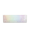 Геймърскa механична клавиатура Ducky One 3 Pure White SF 65%, Hotswap Cherry MX Black, RGB, PBT Keycaps - DKON2167ST-AUSPDPWWWSC1